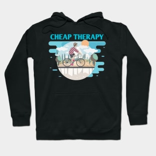 Cheap therapy Hoodie